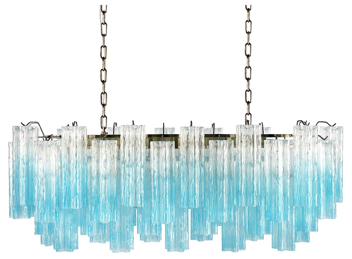Подвесная люстра Loft it Murano 10580/1000R Clear blue, фото 2