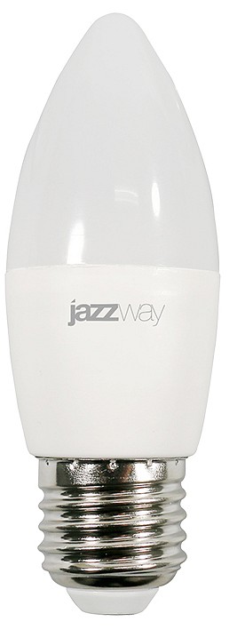 Лампа светодиодная Jazzway E27 5Вт 4000K PLED-ECO-C37 5w E27 4000K, фото 1