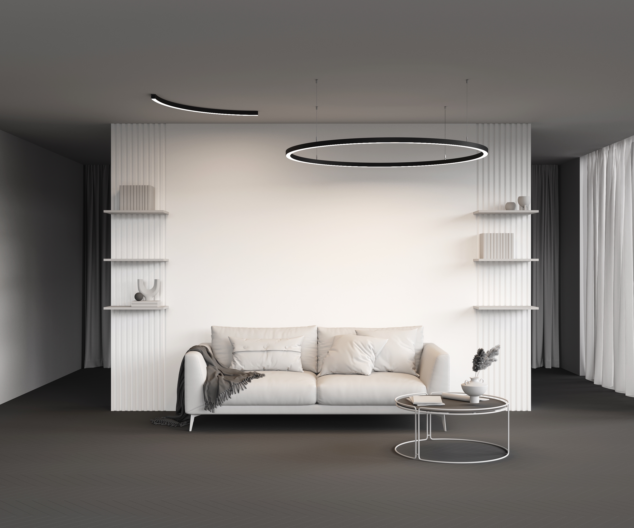 Профиль Led Strip ALM-3535R-B-D-90°-1.5M, фото 11