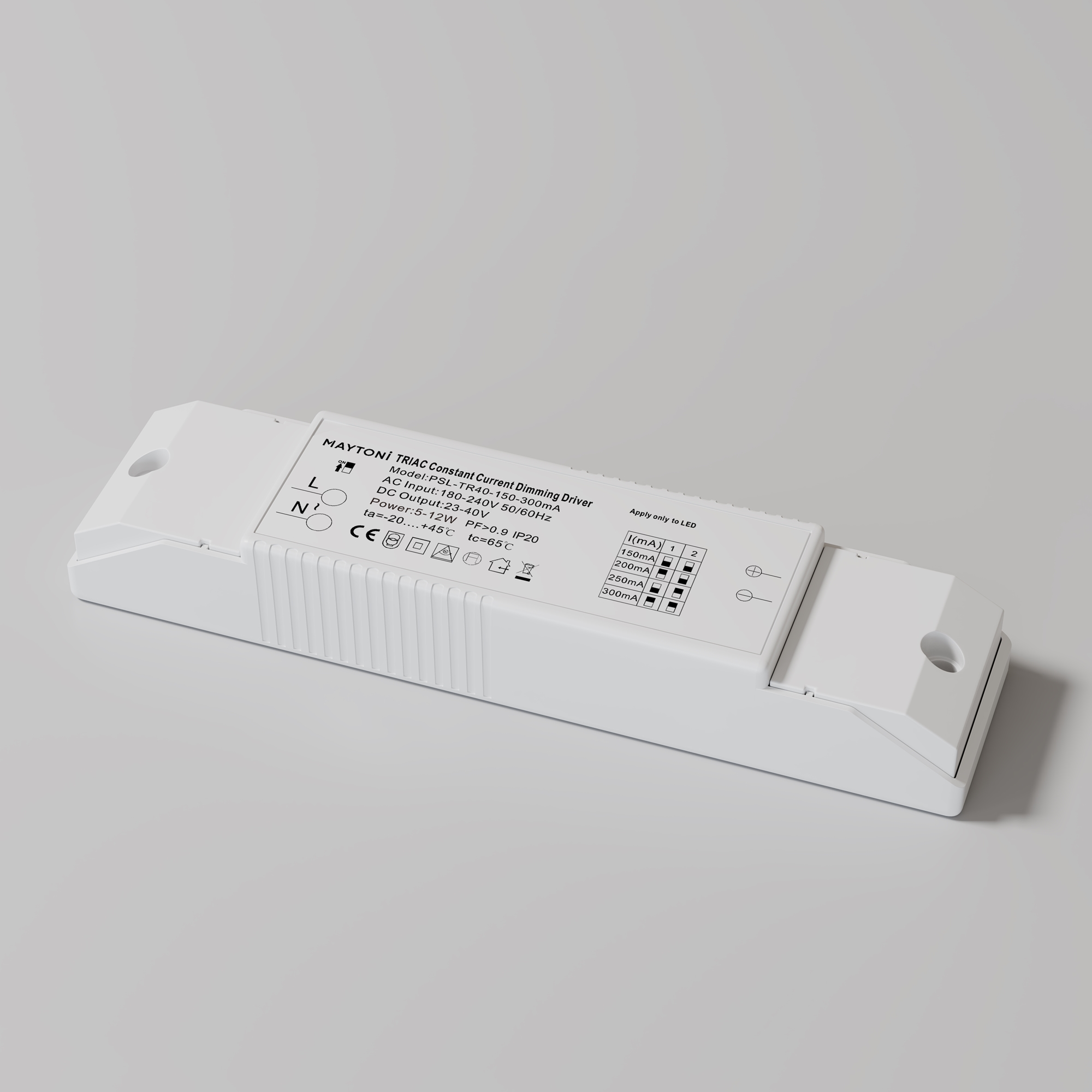 Источник тока Lighting control PSL-TR40-150-300mA, фото 2