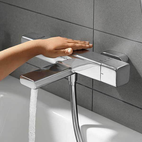 15774000 HG Ecostat E термостатический смеситель Смесители для ванны, фото 4