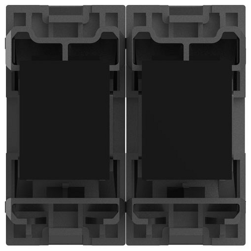 Розетка двойная Ethernet RJ-45 без рамки Elbi Eleсtriс Moda Vox 611-041032-248, фото 5