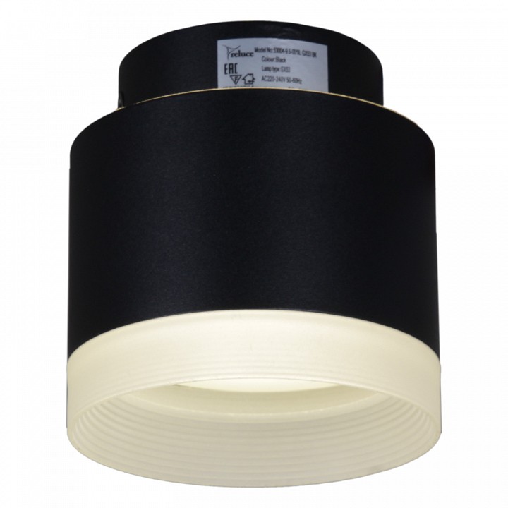Накладной светильник Reluce Technical 53004 53004-9.5-001IL GX53+LED3W BK, фото 5
