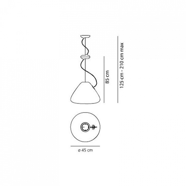 Подвесной светильник Artemide  1603010A, фото 4
