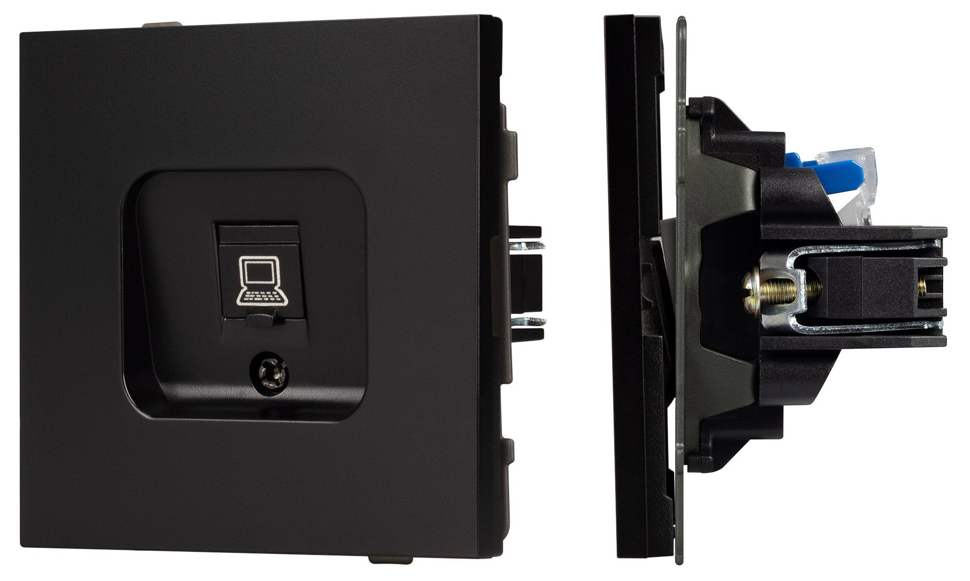 Розетка Ethernet RJ-45 и со шторками, без рамки Arlight SCT-TENDO 054104, фото 1