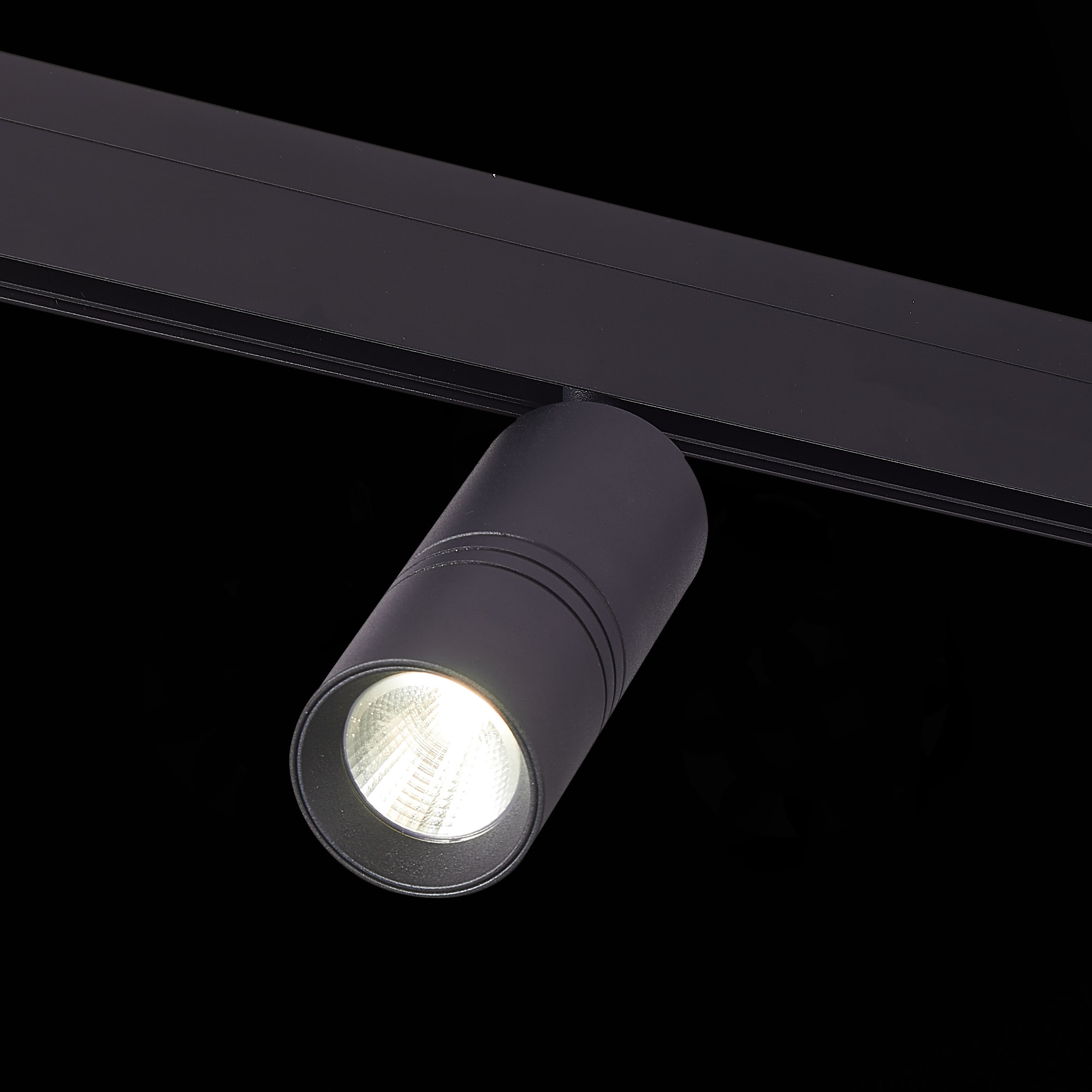 ST365.446.20.1 Магнитный трековый светильник Черный LED 1*20W 4000K 1 530Lm Ra>90 36о IP20 L-xW60xH1 СКАЙЛАЙН 48V, фото 1