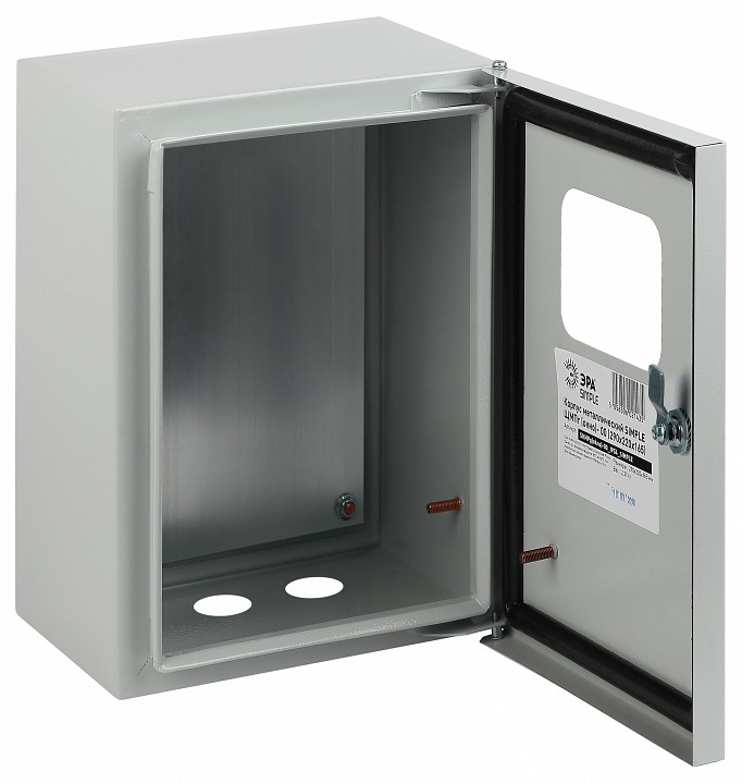 Электрический щиток накладной Эра  NO_SIMPLE_STM_SHMPg(okno)-00_IP54, фото 1