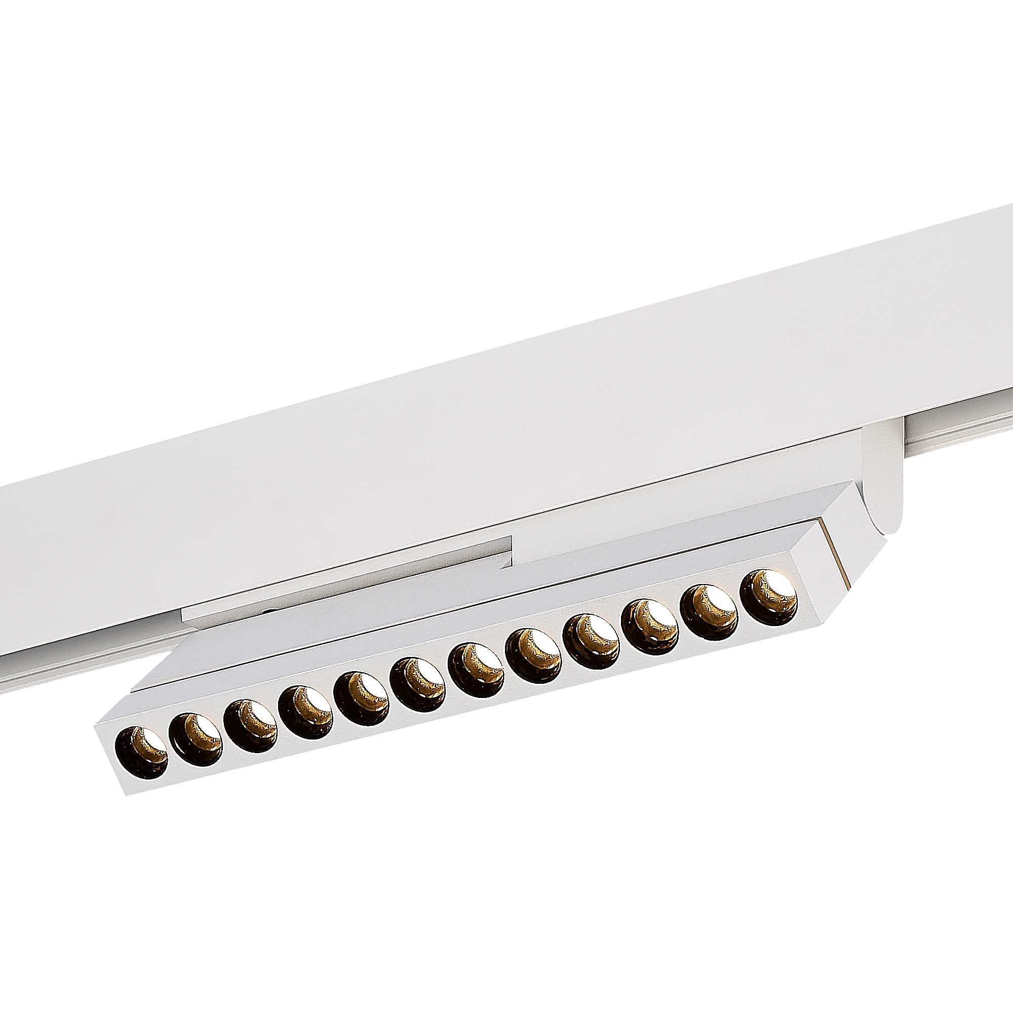 ST805.536.12 Магнитный трековый светильник Белый LED 1*12W 3000K 450Lm Ra>90 36° IP20 L220xW22xH117 СКАЙЛАЙН 48V, фото 1