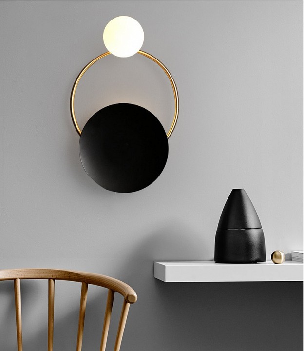 Накладной светильник Inodesign Ring Ring Gold Wall Light 45.262, фото 3