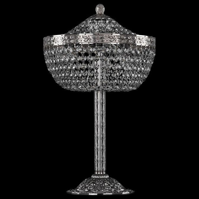Настольная лампа декоративная Bohemia Ivele Crystal 1905 19051L6/25IV Ni, фото 2