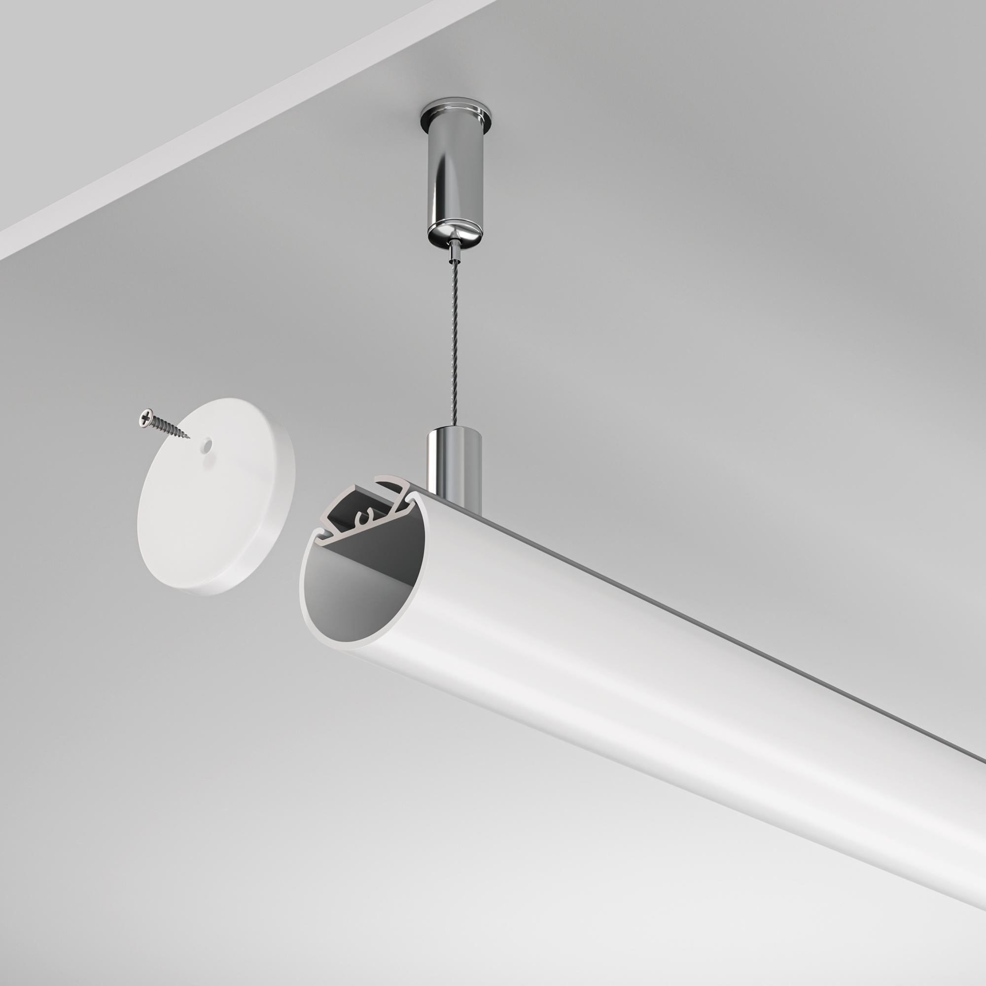 Профиль Led Strip ALM-D30-S-2M, фото 7