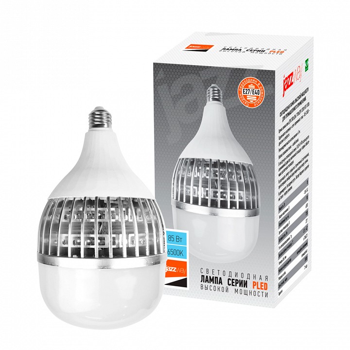 Лампа накаливания Jazzway E14, E27 85Вт 6500K PLED-HP-TR130 85w 6500K E27/E40, фото 3