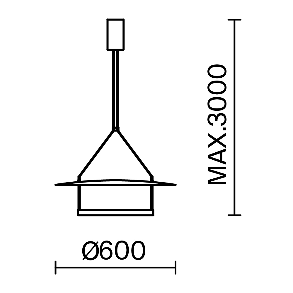 Подвесной светильник Maytoni MOD280PL-L30B3K, фото 3