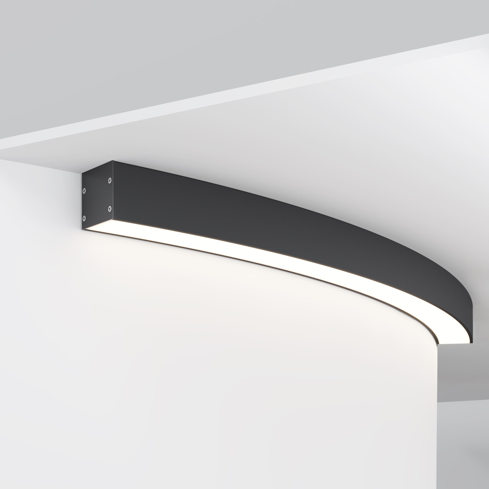 Профиль Led Strip ALM-3535R-B-D-45°-1.5M, фото 3