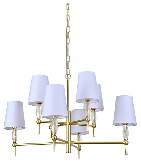 Подвесная люстра Newport CHELSY 4378/C mat.gold