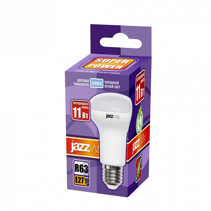 Лампа светодиодная Jazzway E27 11Вт 5000K PLED-SP R63 11W E27 5000K, фото 2