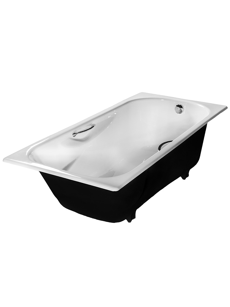 Wotte Comfort 1700х750х462 ванна чугунная c отверстиями для ручек (БП-э00д1476 ), фото 2