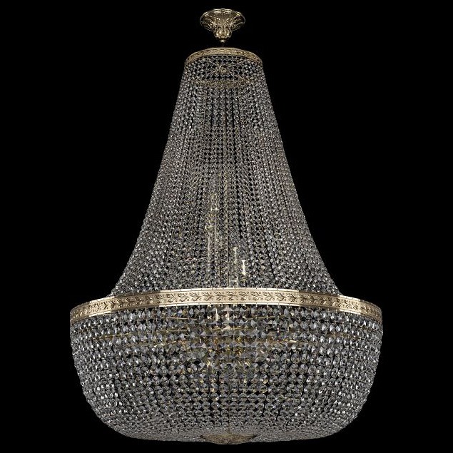Люстра на штанге Bohemia Ivele Crystal 1911 19111/H2/90IV G, фото 1