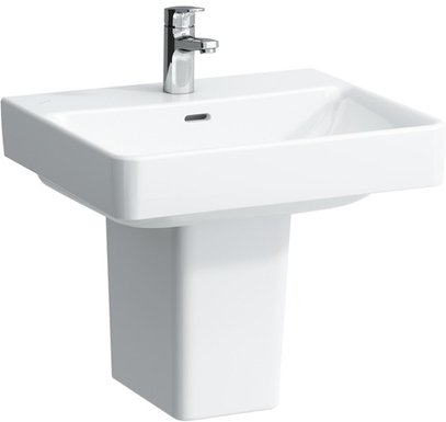 PRO S 8.1096.7.000.104.1 Раковина 700 x 465 x 95 mm, 1 отверстие для смесителя по центру, цвет белый, фото 2