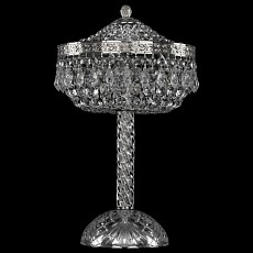Настольная лампа декоративная Bohemia Ivele Crystal 1901 19011L4/25IV Ni, фото 1