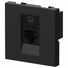 Розетка Ethernet RJ-45 без рамки Elbi Eleсtriс Moda Vox 611-044832-247, фото 1