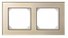 Рамка на 2 поста LIREGUS EPSILON 28-262, фото 1