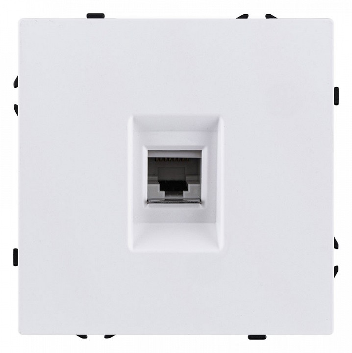 Розетка Ethernet RJ-45 без рамки Kollinger Eclipse EC-017WG, фото 1