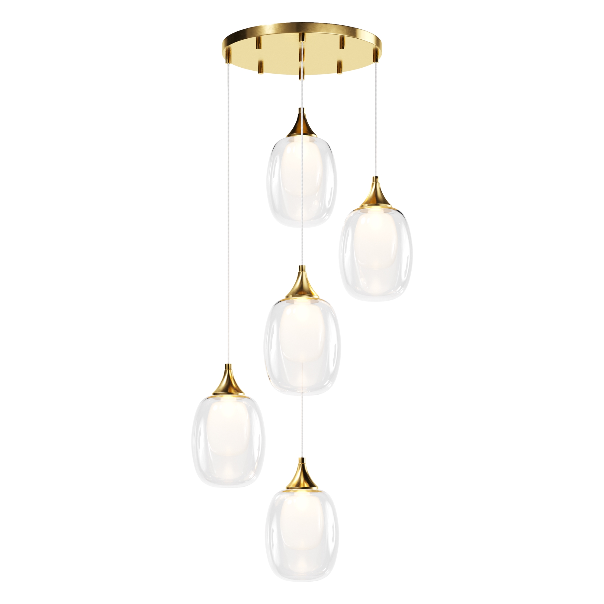 Подвесной светильник Maytoni MOD016PL-05BS, фото 1
