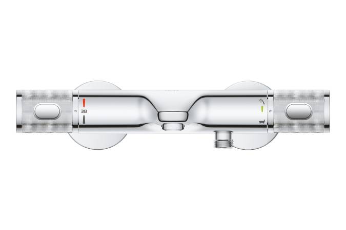 34830000 Grohtherm 1000 Performance Pro Термостат Смесители для ванны внешнего монтажа 1/2", хром (замена 34779000), фото 2