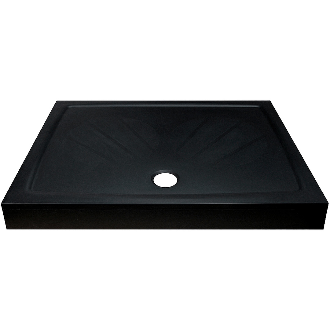 Поддон GIGANT PRO 120x80 ЧЕРНЫЙ матовый, фото 3