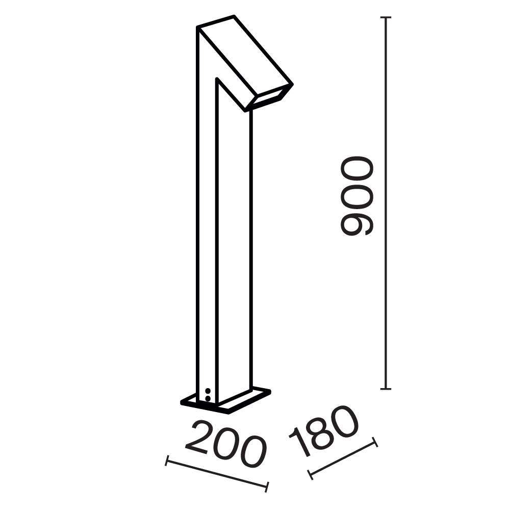 Ландшафтный светильник Outdoor O592FL-L15GF3K, фото 2
