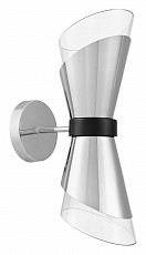 Бра LUMINA DECO Fabro LDW 7013-2 CHR+PR