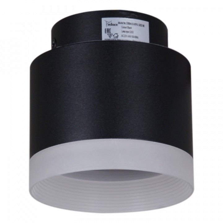 Накладной светильник Reluce Technical 53004 53004-9.5-001IL GX53+LED3W BK, фото 4