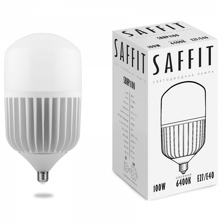 Лампа светодиодная Feron Saffit SBHP1100 E27-E40 100Вт 6400K 55101, фото 2