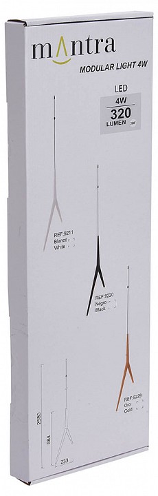 Подвесной светильник Mantra Arrecife 9385+9220 (5L), фото 4