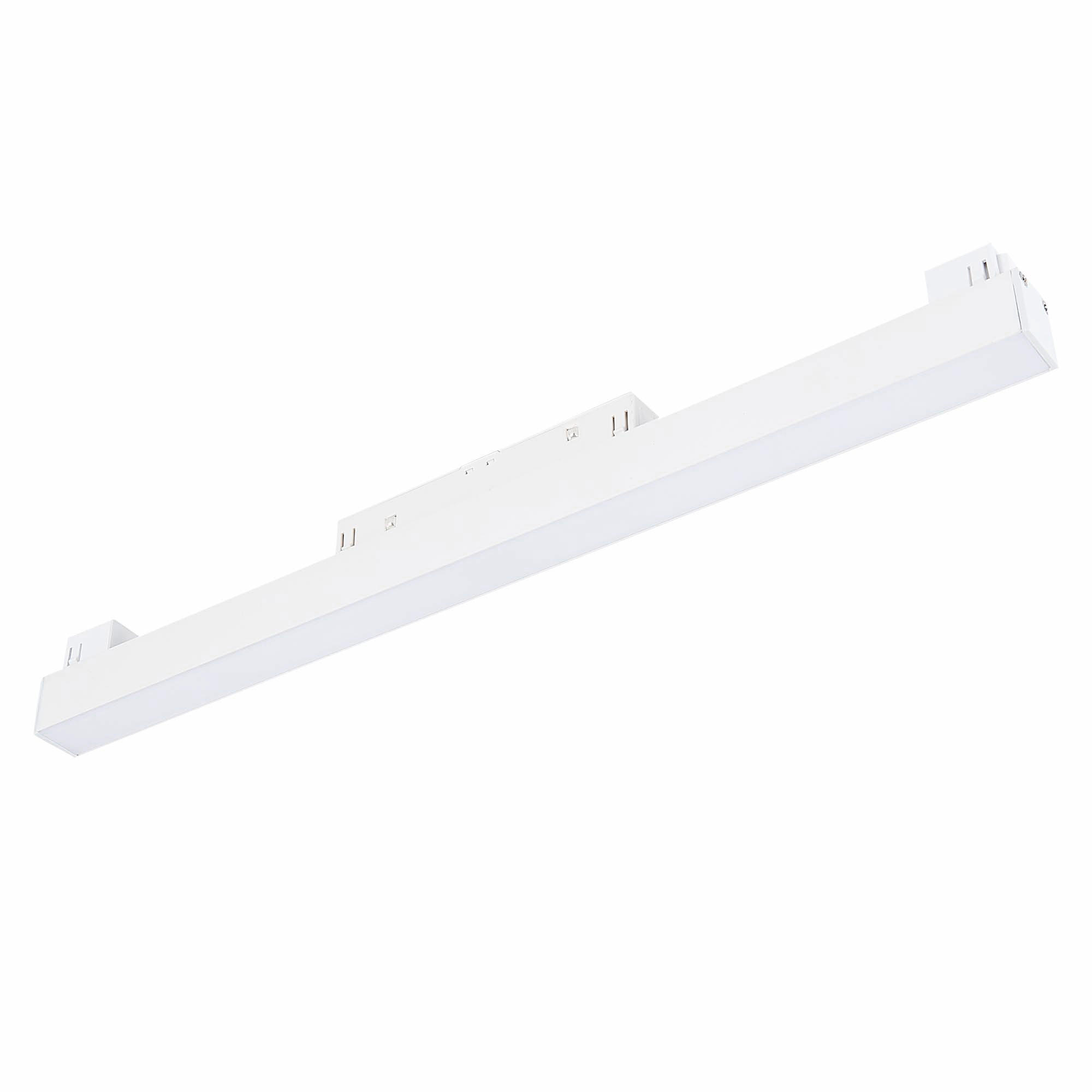 ST360.546.12 Магнитный трековый светильник Белый LED 1*12W 4000K 780Lm Ra>90 120 IP20 L406xW22xH44 4 СКАЙЛАЙН 48V, фото 3
