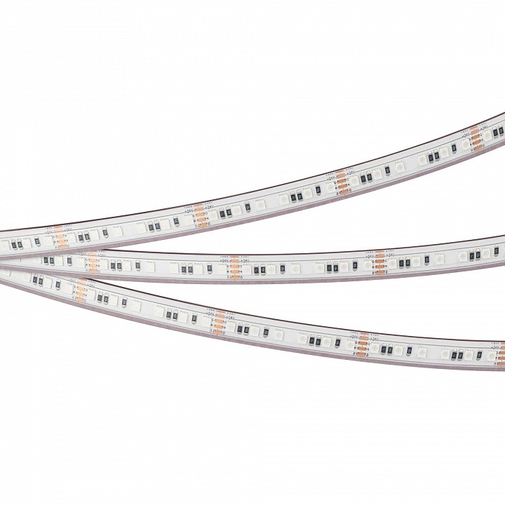Лента светодиодная Arlight A120 RGB 24V 8mm 12 W/m IP20-IP67 042907, фото 4