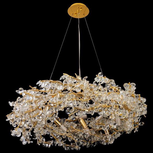 Подвесная люстра iLamp Savage 9065-D800 GD, фото 4