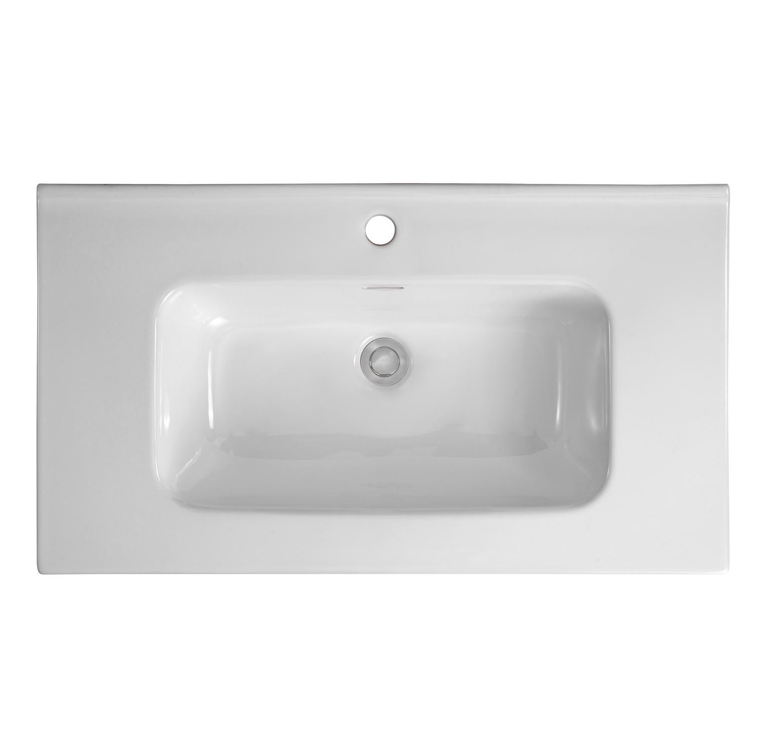 AQ77060-GS Комплект мебели: Тумба 60см ВЕГА с раковиной AQ0460-00, 2 ящика, цвет шалфей зеленый, фото 5