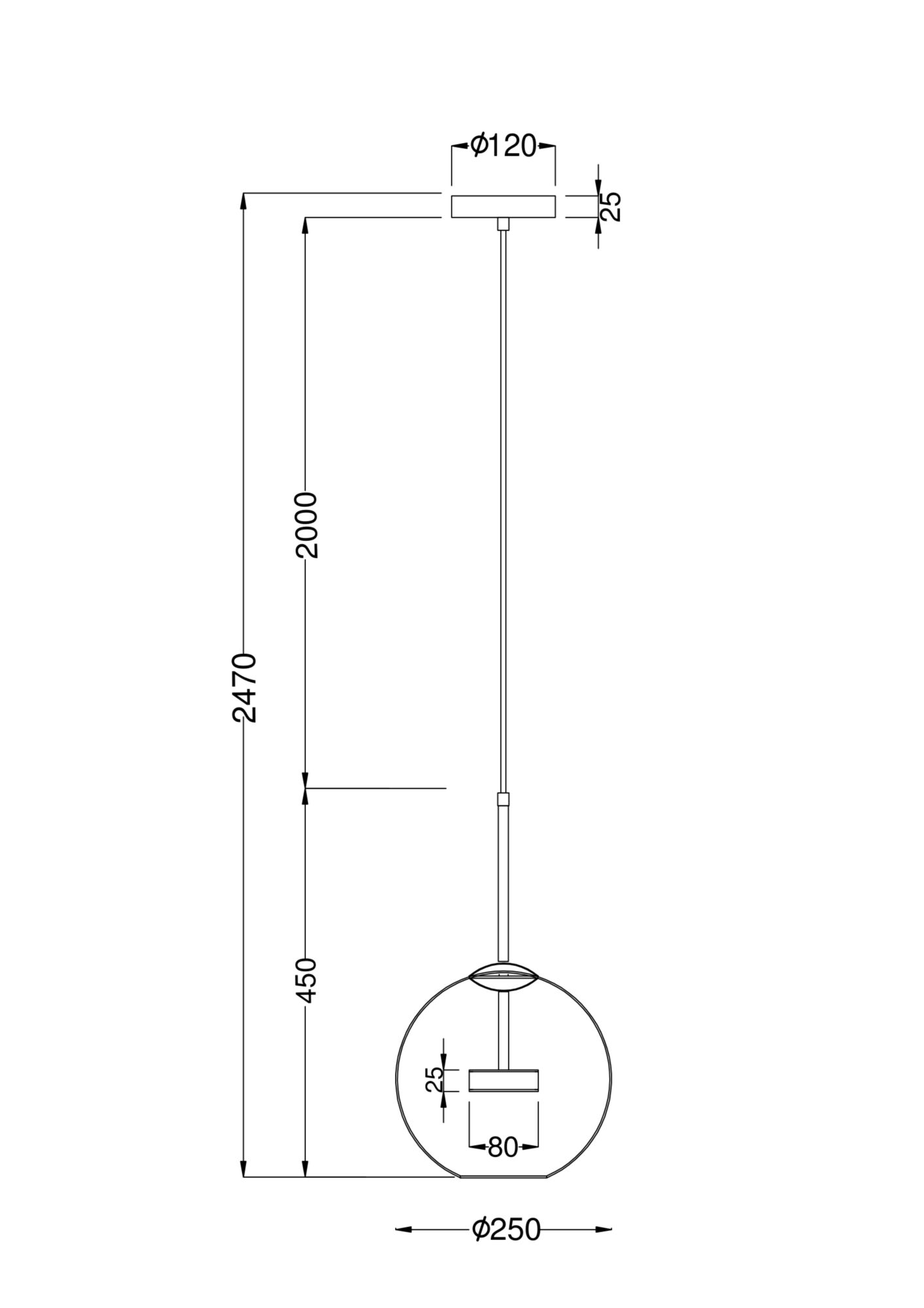 Подвесной светильник Maytoni MOD055PL-L12G3K, фото 4
