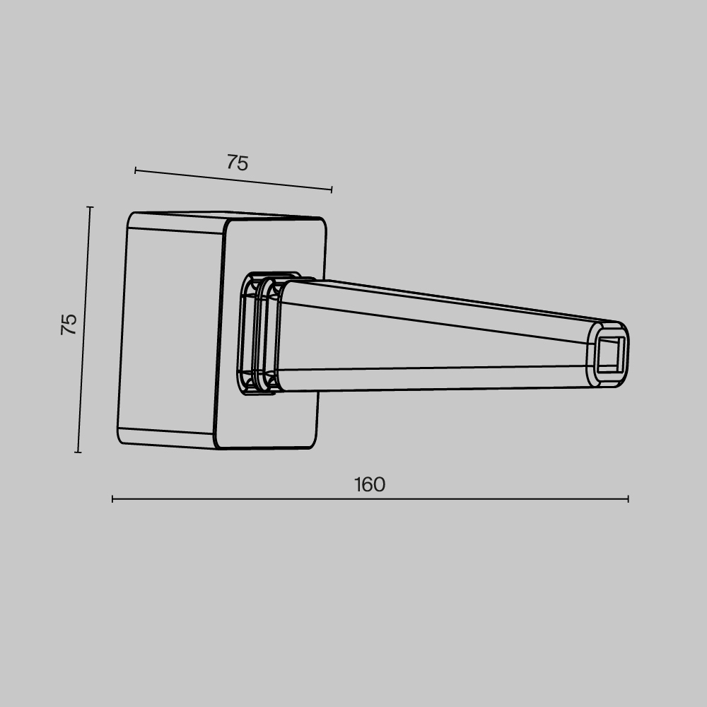 Комплектующие для трековой системы Technical TRA160BC-B, фото 4