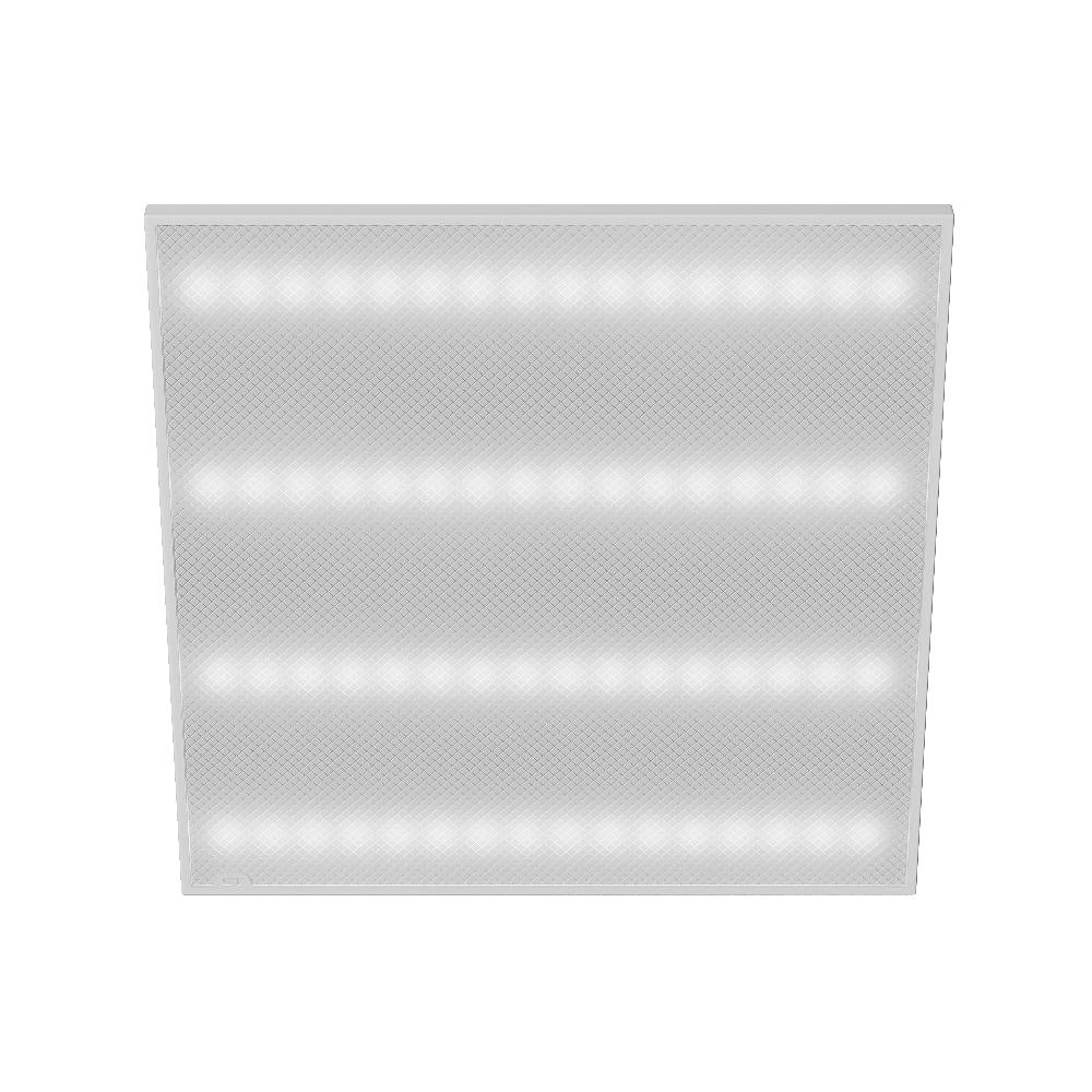 STP-A-1009-P-36-65K-40 Светильник ДВО ST Luce STANDART IP40 595*595*19 мм 36Вт 4200лм 6500К призма ( Коммерческое освещение, фото 4