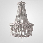 Подвесная люстра Imperiumloft Rh Anselme White Wood Large Chandelier 40.1934-0, фото 2