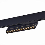 ST805.436.12 Магнитный трековый светильник Черный LED 1*12W 3000K 450Lm Ra>90 36° IP20 L220xW22xH117 СКАЙЛАЙН 48V