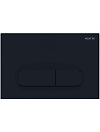 PNS-0000010 (002DQ) Панель смыва Черная матовая для INSP-0000001 Pneumo S (клавиши прямоугольная)