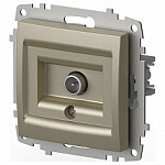 ТВ-розетка проходная без рамки Elbi Eleсtriс Zena Vega 609-011400-272