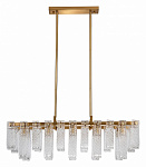Люстра на штанге Indigo Brina 12027/10PL Brass, фото 2
