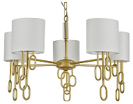 Подвесная люстра Indigo Amali 13026/5P Gold, фото 2