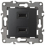 Розетка USB, без рамки Эра Эра 12 12-4110-05