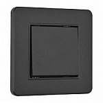 Выключатель одноклавишный Arte Milano SET16-1 SET16-1-30-1 black